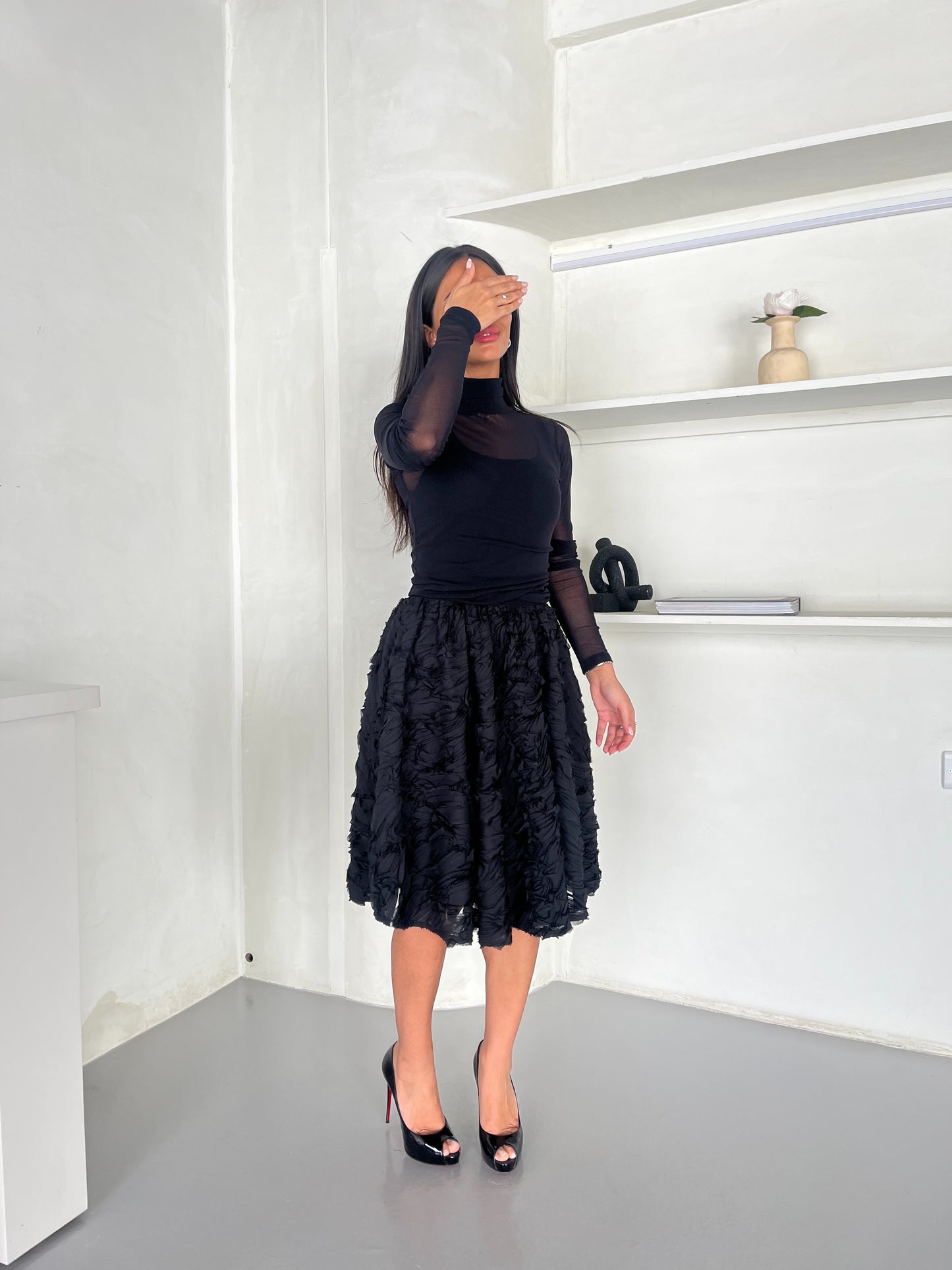 flower skirt