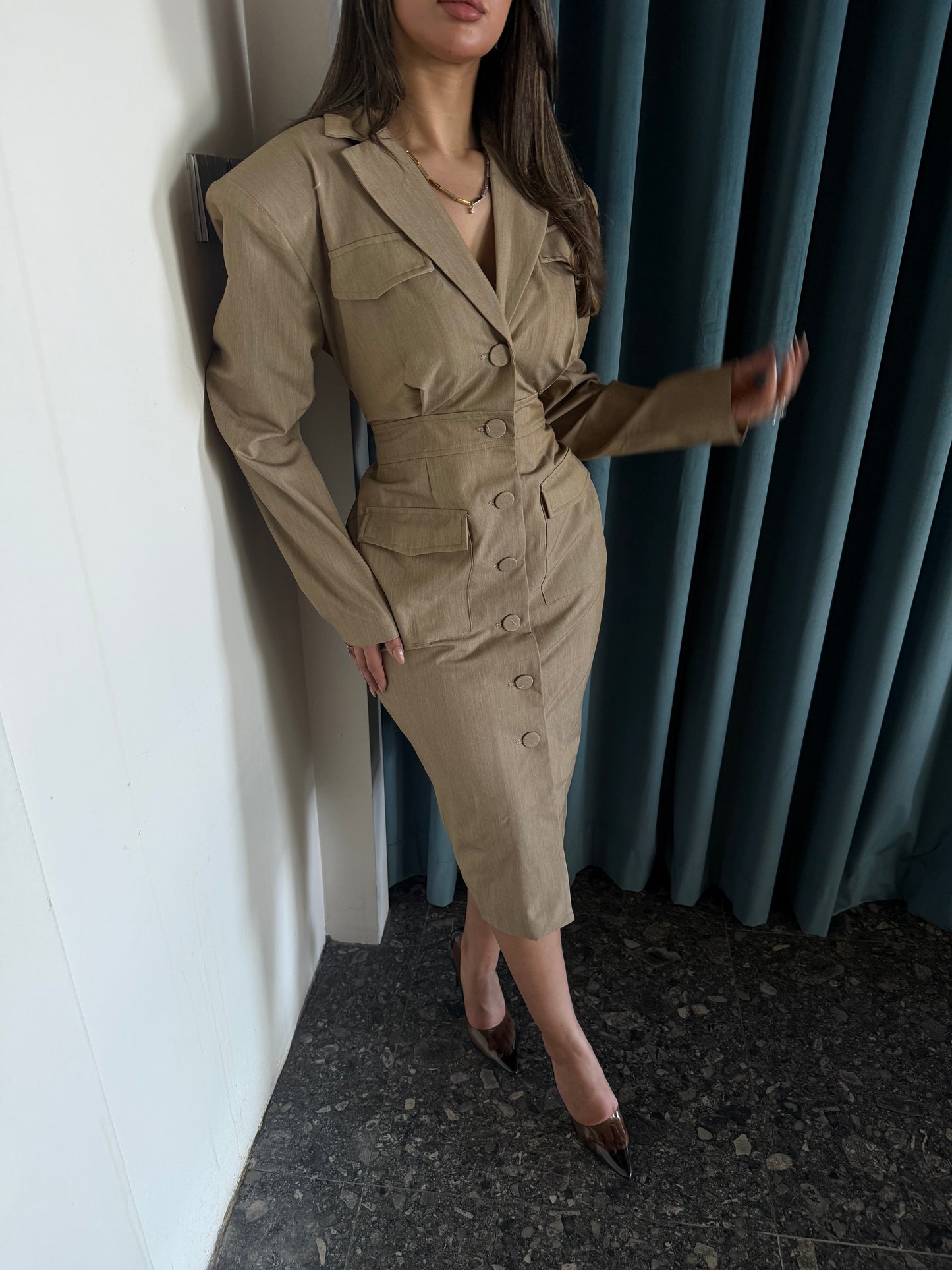 Classic Blazer Dress