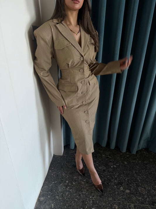 Classic Blazer Dress