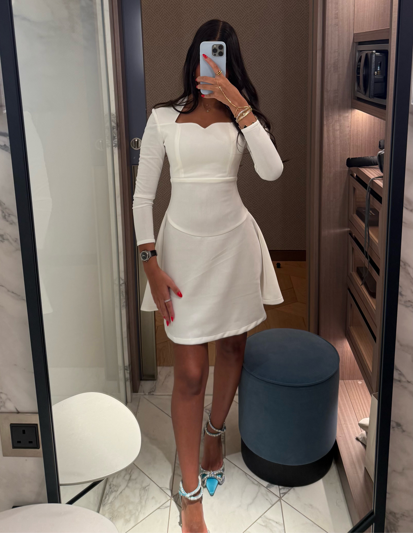 White dress