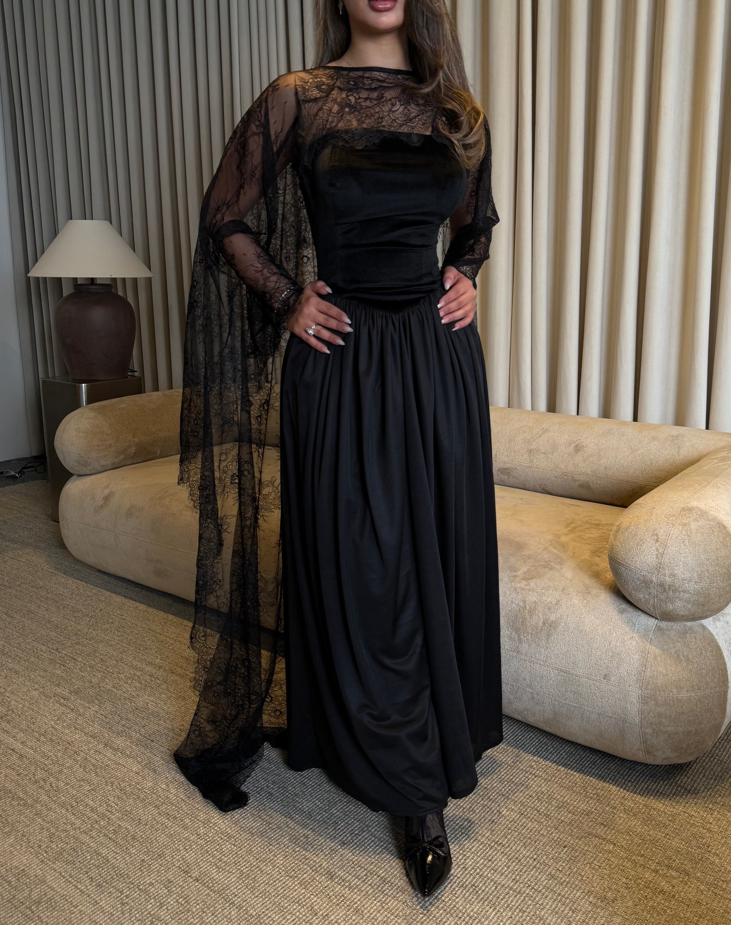 Velvet lace