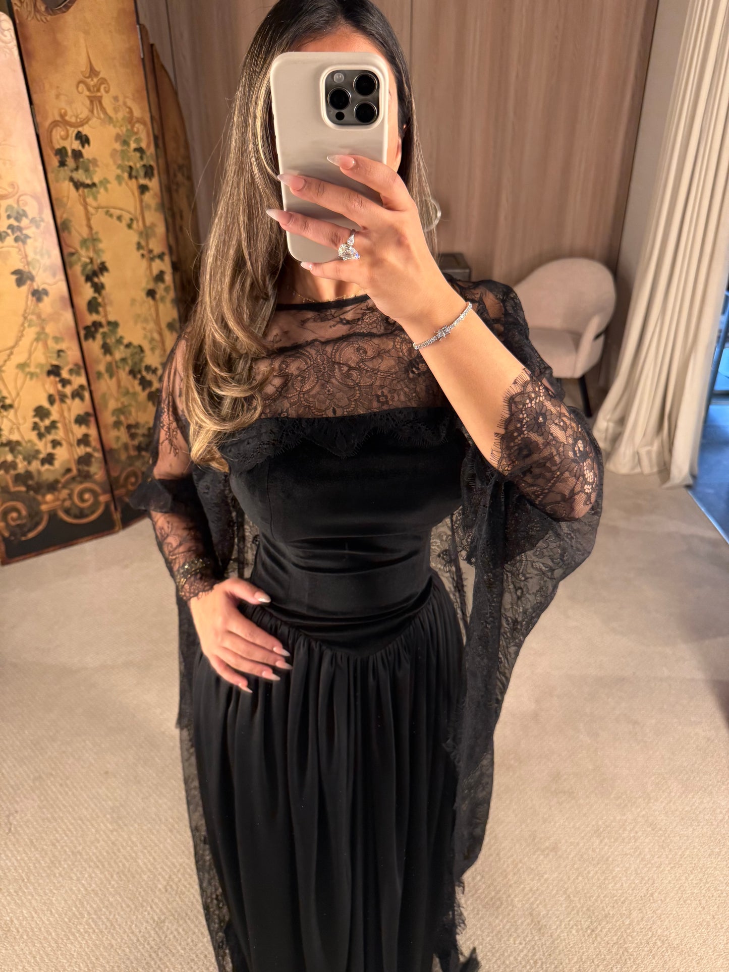 Velvet lace