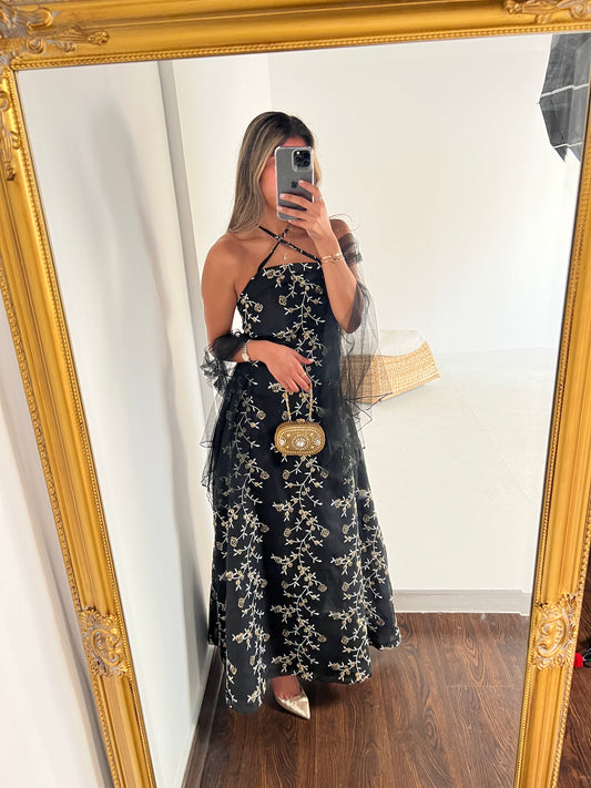 golden in black
