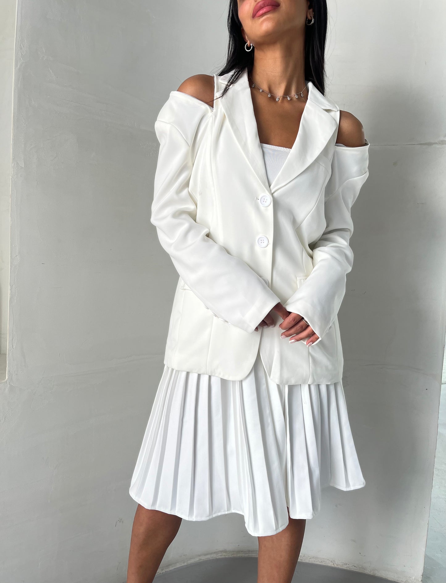 blazer & skirt