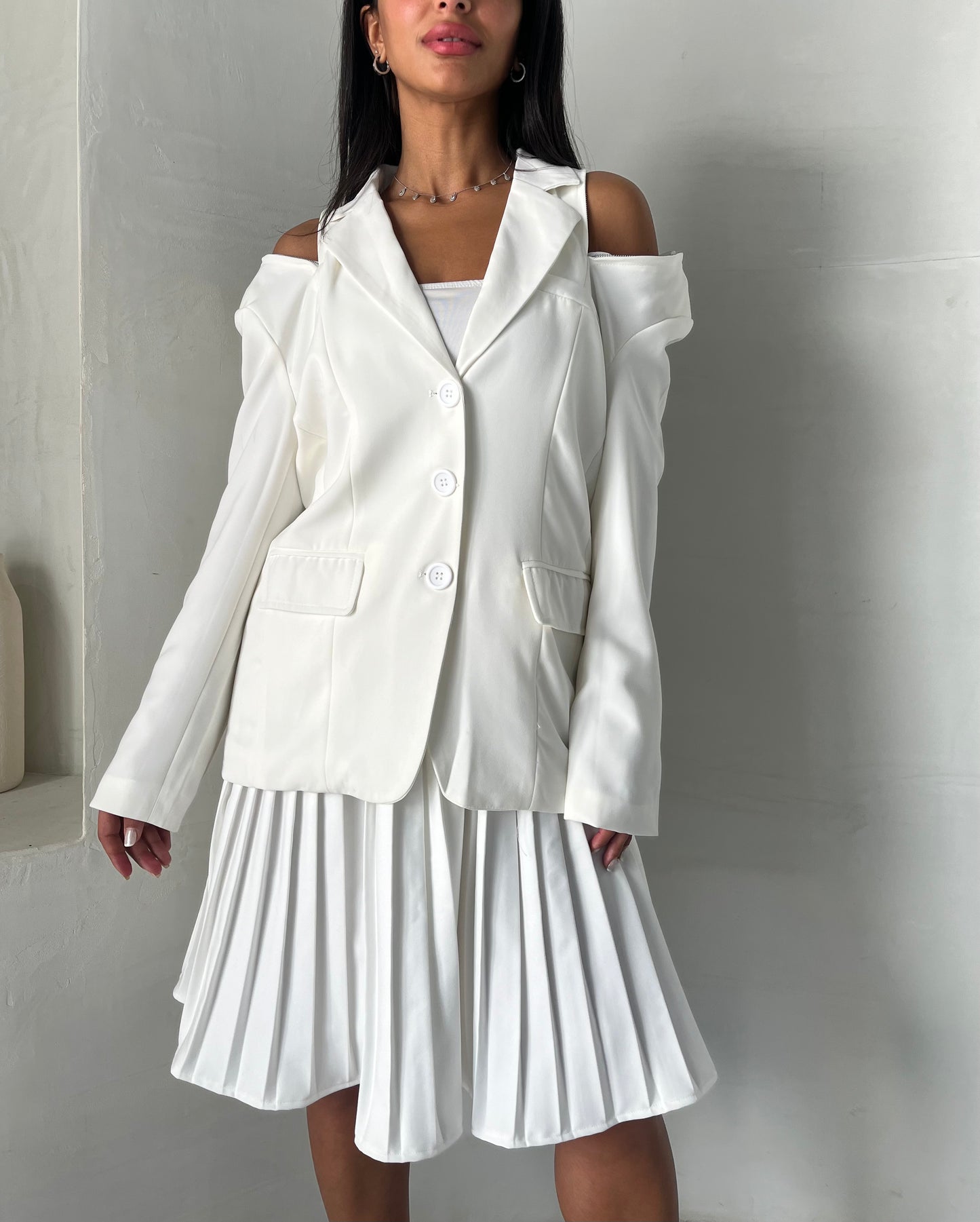 blazer & skirt